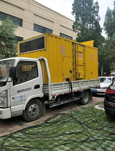 高邮发电车出租-柴油发电机组排烟系统设计要求及其考虑因素